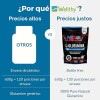 Glutamina Polvo 650 Gr 130 Servicios, Sin Sabor Hero Sport