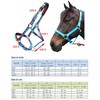 T TEKE Adjustable Horse Halters by Heavy Duty Soft Nylon,