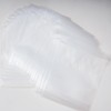 Asingeloo Clear Plastic Zip Storage Bags, 3"X 5" Transparent Small