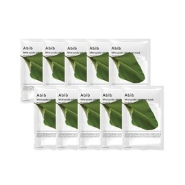 Aviv Abib Mildly Acidic pH Sheet Mask Houttuynia Cordata Fit (mildly acidic, hypoallergenic soothing care) 30ml x 10 sheets / Abib 아비브 약산성 pH 시트 마스크 어성초 핏(약산성 저자극 진정 케어) 30ml x 10매