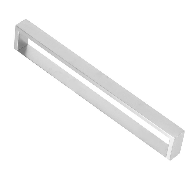 304 Stainless Steel Towel Bar 40cm Washcloth Self Adhesive Rectangular