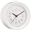 レムノス アラーム時計 アナログ RIKI ALARM CLOCK 白 WR09-14 WH Lemnos