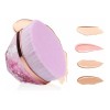 Bloomingboom Brocha De Maquillaje Kabuki Plana Para Base C/estuche 2