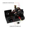 Nihfien 95-125 PSI Air Compressor Pressure Switch Control Valve 110V-240V