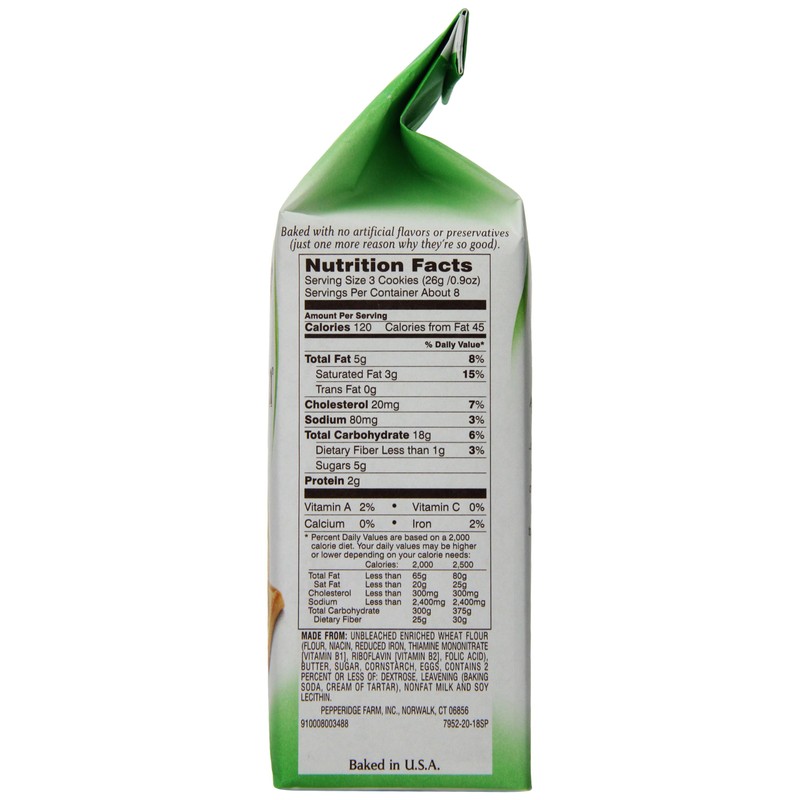 Pepperidge Farm Chessmen Cookies, 7.25 Ounce (Pack of 12)