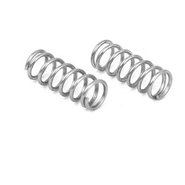 Boxonly Compression Spring for Household Appliances Switches Mechanical Electronic Products Power Tools Toys Lawn Mowers Steel Extension Spring 0.5mm Wire Dia, 4mm OD, 10mm Free Length 20pcs