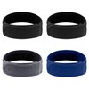 4 Pieces Lazy Belt, Buckleless Casual Belt, Adjustable Elastic Belt,