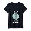 Millwright Worker DNA With Tools For Machinists V-Neck T-Shirt
