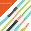IMCCZONY 250pcs GT Copper Connecting Pipe Wire Joint Small Copper