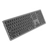 Bluetooth Keyboard with Numeric Keypad Skid Resistance Pads 110 Keys