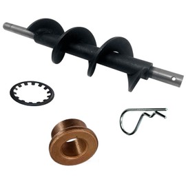 US Stove, Ashley, Breckwell, and Vogelzang Pellet Stove 891141 Auger Shaft, Pin, Washer, and Bushing Kit