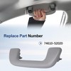 Panwarmoll Auto Roof Pull Handle Without Hook Compatible with Toyota