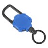 Magnetic Retractable Keychain Stainless Steel Wire Easy Pull Buckle Carabiner