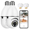 2PCS C?mara de Seguridad, Hd 1080P C?mara de Seguridad Inal?mbrica