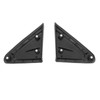 Ymiko Exterior View Mirror,Side View Mirror Triangle Trim Door Mirror