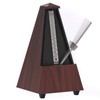 Wittner mechanisches Metronom 855111 Mahagoni-Design mit Glocke mit keepdrum Mikrofasertuch