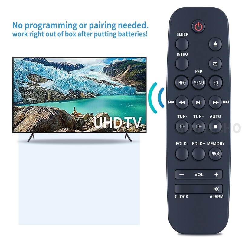 GOUYESHO Remote Control 759551882400 for Grundig Micro Stereo System CMS