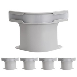 SINZONeu 4-Piece Bed Sheet Tensioner Set - Universal Non-Slip Fitted Sheet Holder for All Mattresses (Single to King Size), PVC Clamps with Locking Strips