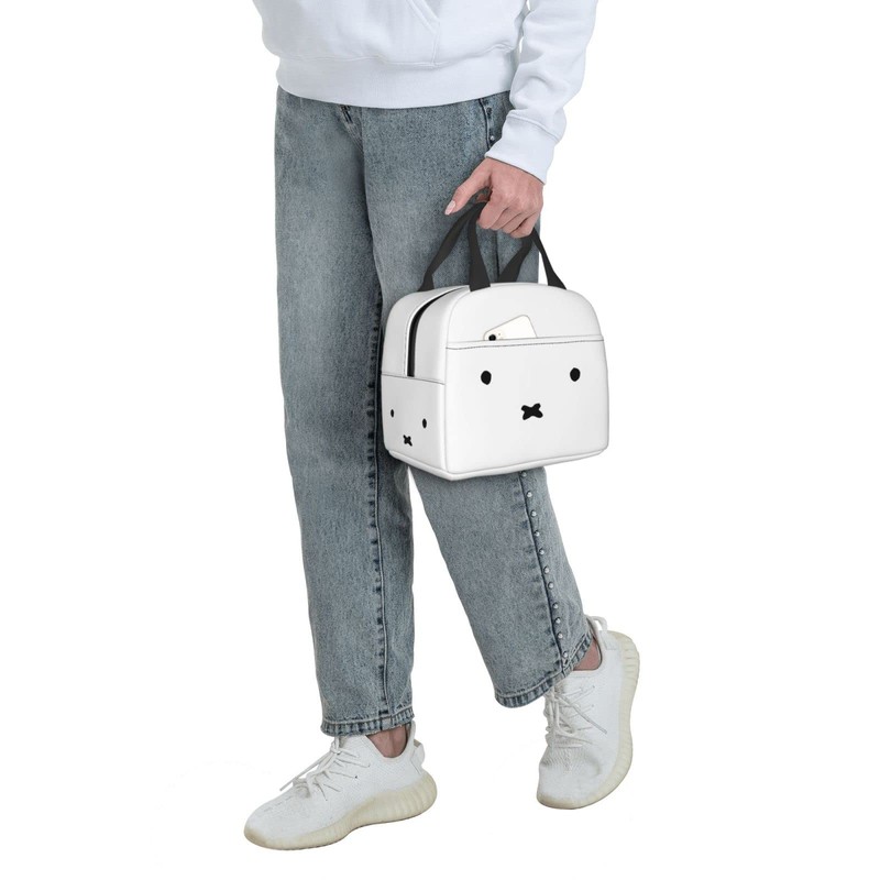 HTSW Cute Miffy Lunch Box, Stylish, Insulated, Lunch Bag, Lunch