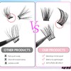 Eyelash Extension Kit, 150 PCS 30D+40D Mix Lash Clusters False