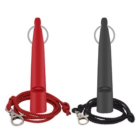 Karjiaja Pack of 2 Dog Whistle with Whistle Band, Training Whistle Dogs, Loud and Wide Range, Dog Training & Education, Dog Accessories, Audible with Standardised Frequency for Dog Training