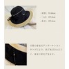Women's Straw Hat, Black
