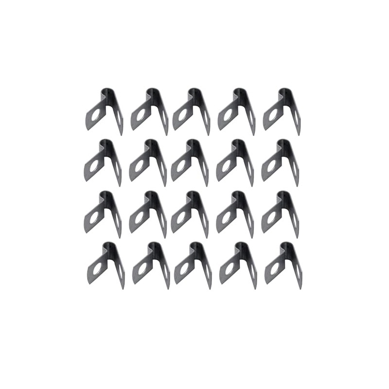 YUCHENSHLP 20PCS 3/8" Brake and Fuel Line Clip