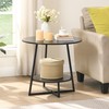 D&H FURNIMMT 20" Living Room Side Table Set of 2