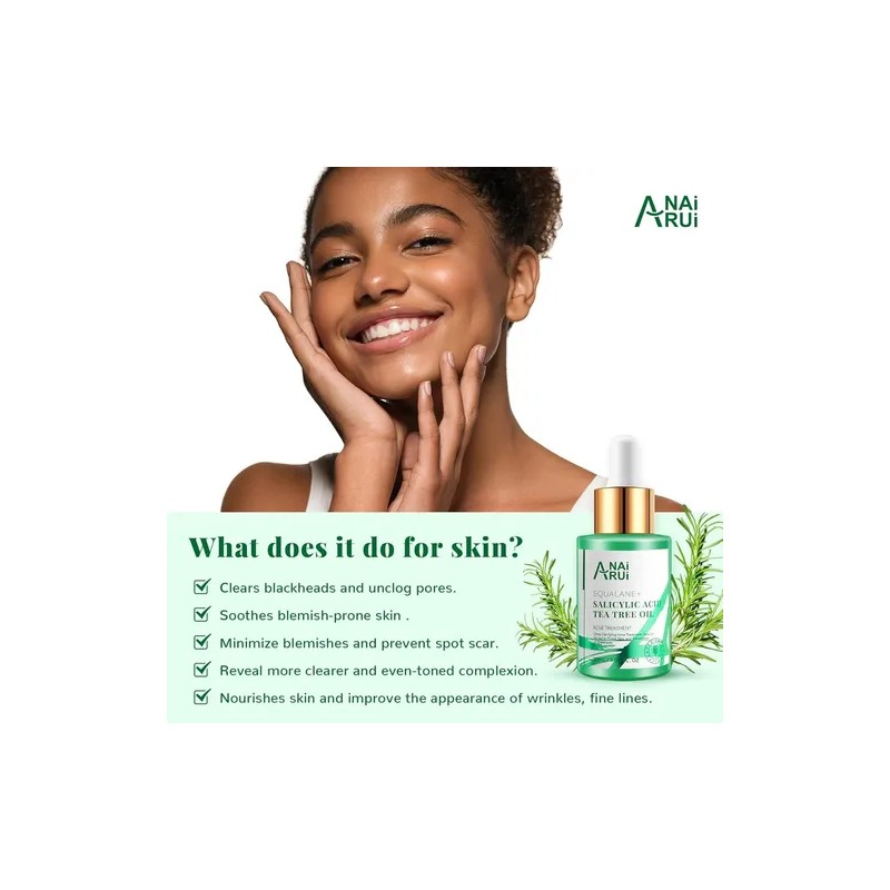 Aceite Facial Acne Anai Rui De Arbol De Te Acido