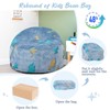 COMAX Bean Bag Chairs for Kids, Dinosaur Toddler BeanBag Sofa