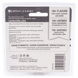 LorAnn Grape SS Flavor, 1 dram bottle (.0125 fl oz - 3.7ml - 1 teaspoon) -Twin pack Blistered