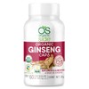Ginseng Orgánico 60 Cápsulas Vegetales - Organic Side - Certificado
