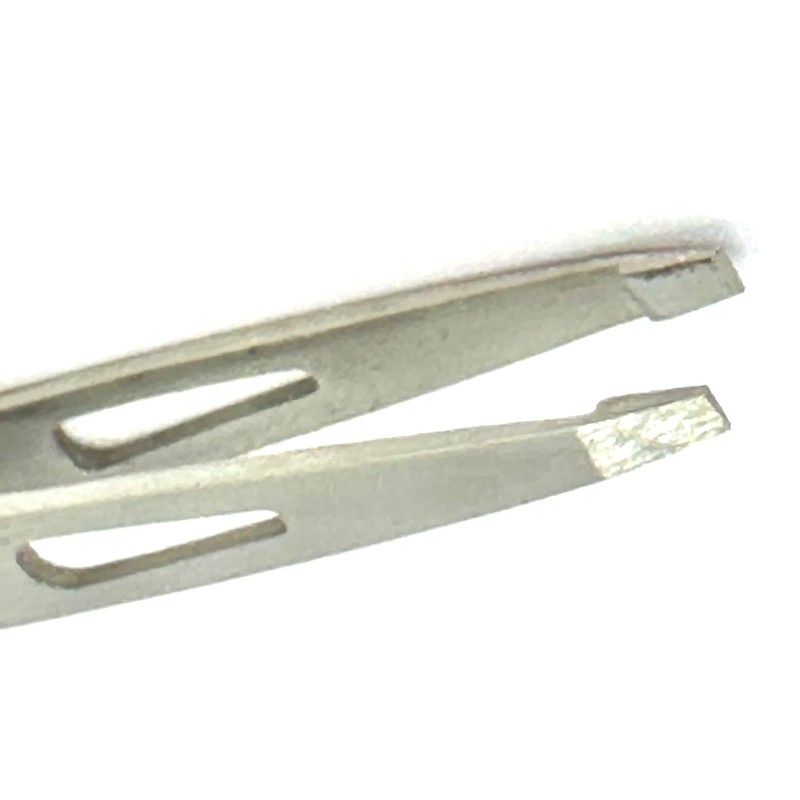 Solingen Eyebrow Tweezers Stainless Steel Straight Tip Professional Hair Removal