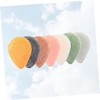 Outanaya 7Pcs Natural Konjac Face Puff Sponges Gentle Makeup Removal