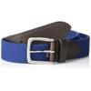 Pebble Beach Mens Belt, Navy, 36