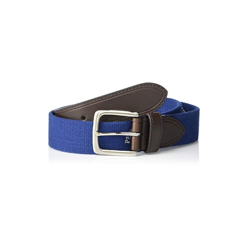 Pebble Beach Mens Belt, Navy, 36