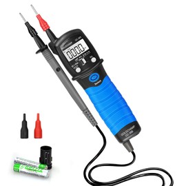 Digital Multimeter Continuity Tester Voltmeter Voltage Tester 6000 Counts Current Tester Duspol Voltage Tester Ohmmeter AC/DC Voltmeter/Resistance/Diode/Capacity, Data Storage Torch