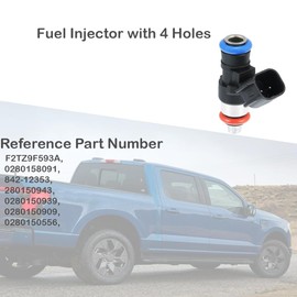 SUMECARGO 0280158091 6PCS Fuel Injectors Compatible with 2007-2011 for :-Ford Edge, 2008-2012 for:- Ford Taurus, 2007-2012 for:-Lincoln MKZ, 2009-2013 for:- Mazda 6,2007-2015 for:- Mazda CX-9