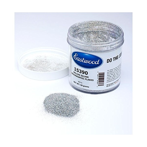 Eastwood 50 G Deluxe Silver Holographic Flakes Customize Project with