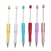 12PCS Beadable Pens Kit Bright Colors DIY Making Beaded Ballpoint