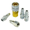 USA Made Air Fittings, Air Coupler and Plug Kit, Solid