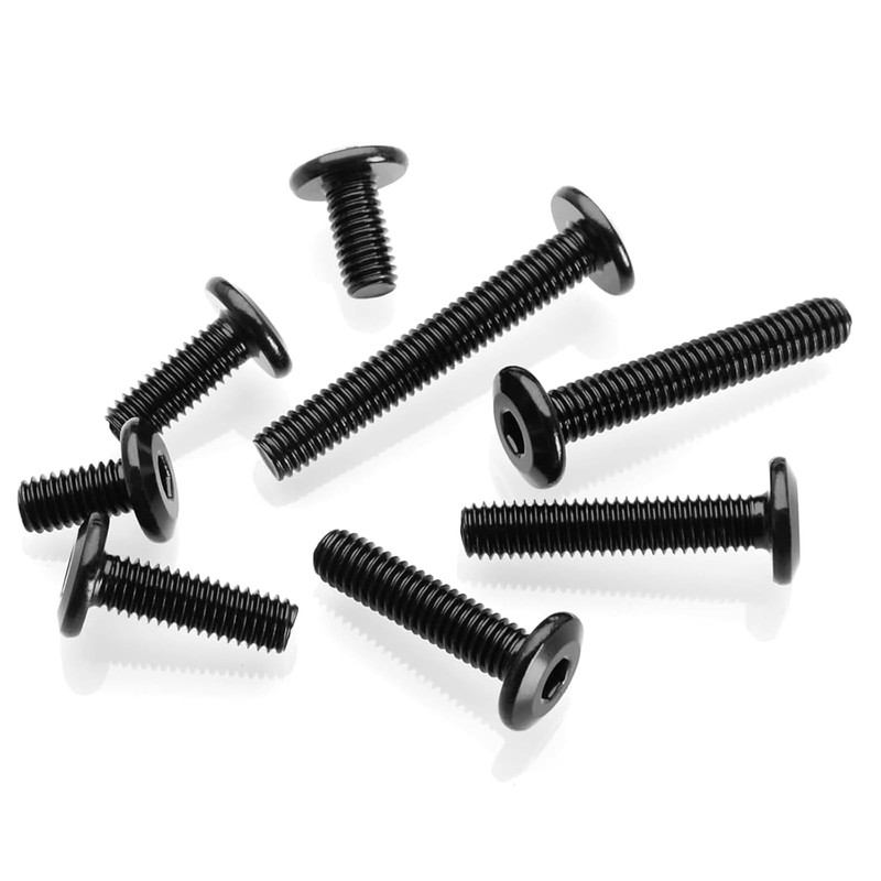 Pack of 30 M6 x 16 Flat Head Screws Hexagon