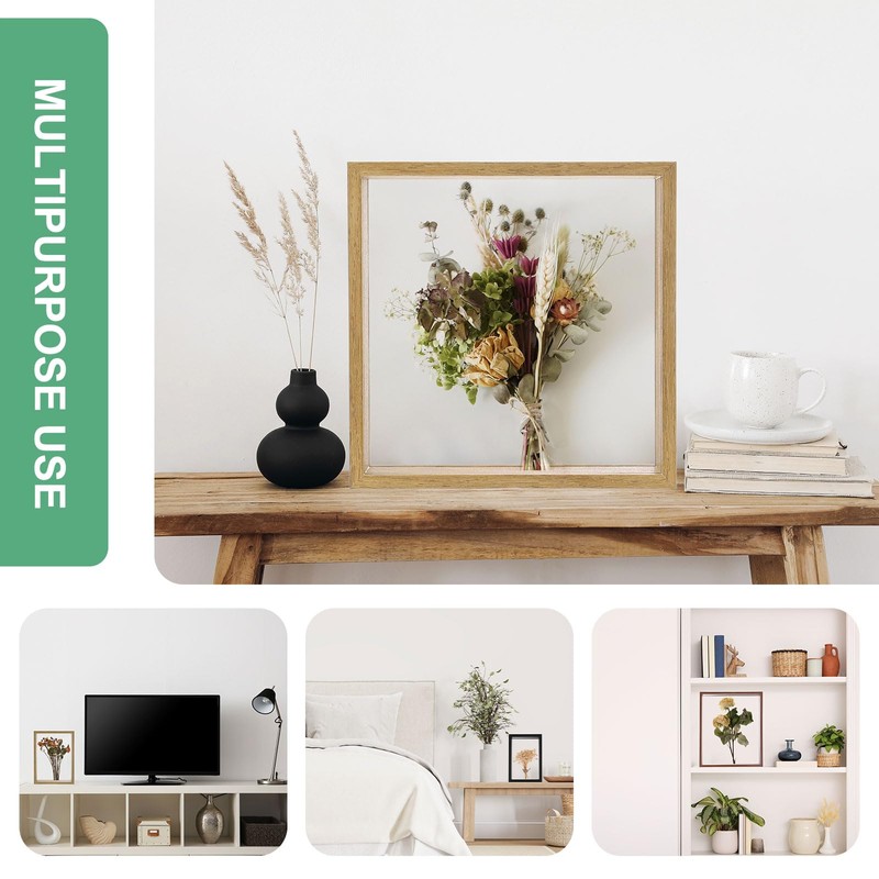 M METERXITY 2-Pack Dried Flower Frame, 5 x 7 Inch
