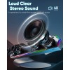 LENRUE G11 Computer Speakers for Desktop, Touch Lights PC Speakers