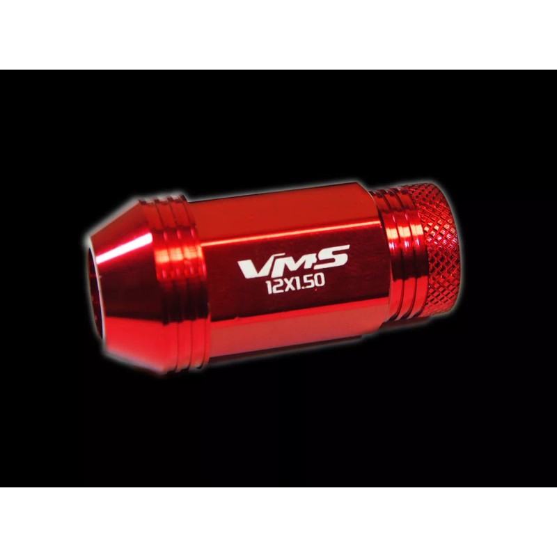 VMS RACING 16PC 48MM PREMIUM EXTENDED WHEEL ALUMINUM LUG NUTS