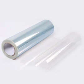 Electrostatic Absorption Tabletop&Countertop Protective Film 17.3inch*16.4FT Transparent No Glue Removable Contact Paper Oil-Proof for Horizontal Smooth Surface Protector Smooth Furniture Surface