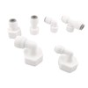 Qrity 1 PCS Water Purifier Elbow Connector, 3/4" BSP Female