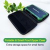TOPWEIGH Pocket Scale, Dual Powered, Precision Gram Scale with Zipper