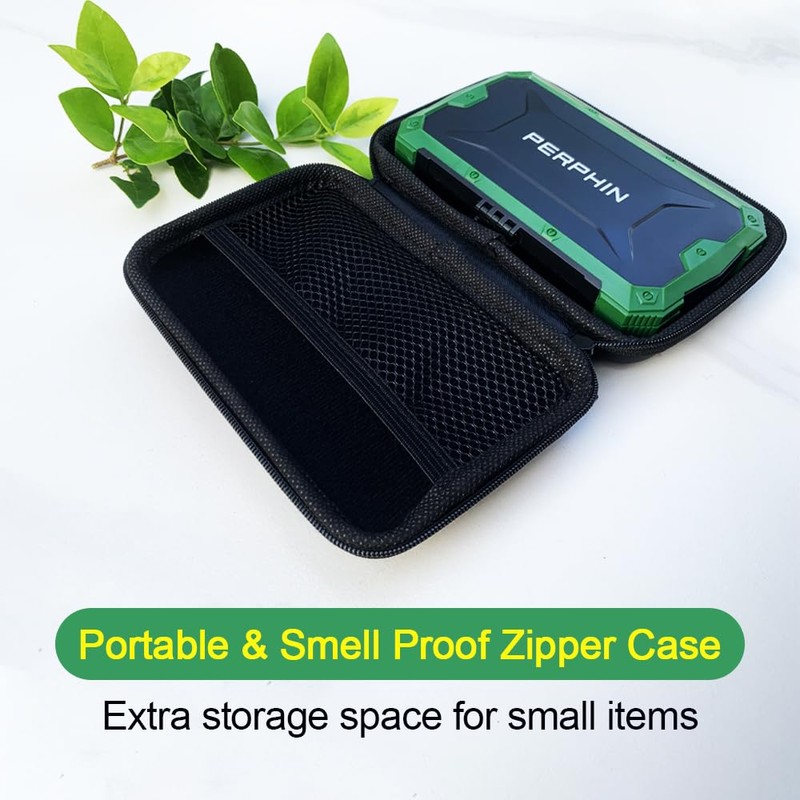 TOPWEIGH Pocket Scale, Dual Powered, Precision Gram Scale with Zipper