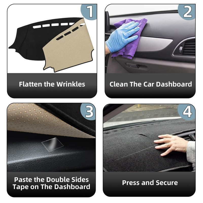 SKYLOTEC Dashboard Mats Dash Covers Pad Compatible with Subaru Outback